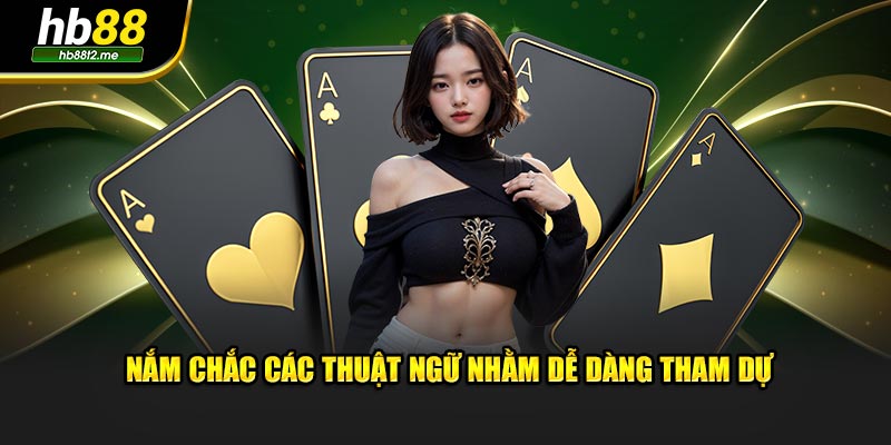 Nắm chắc các thuật ngữ nhằm dễ dàng tham dự