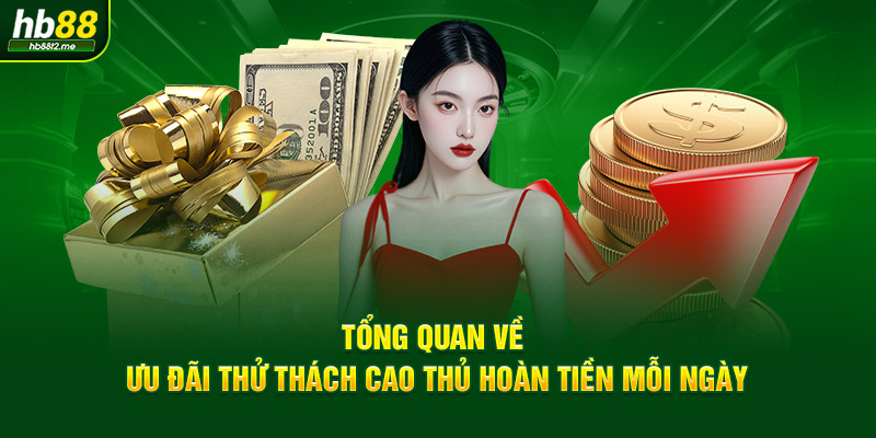 Tổng quan về ưu đãi thử thách cao thủ hoàn tiền mỗi ngày