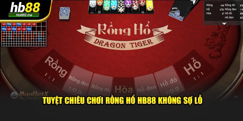 Tuyệt chiêu chơi Rồng Hổ HB88 không sợ lỗ